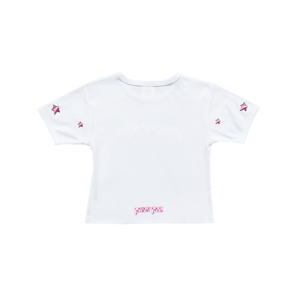 sterne weißes baby t 