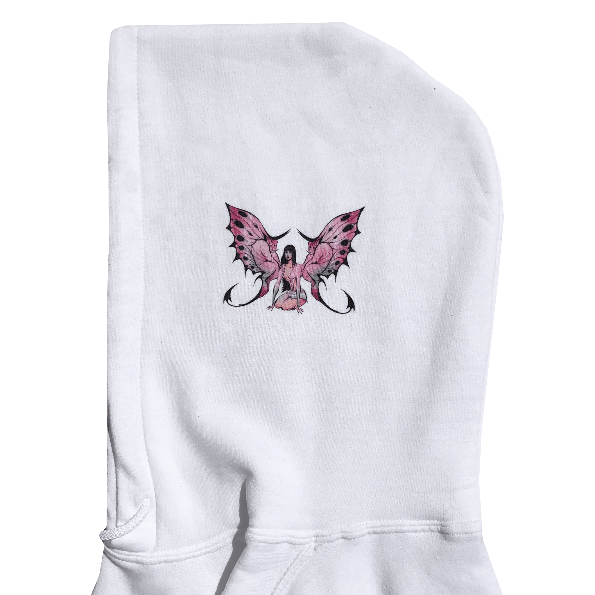 Kapuzenpullover mit Schmetterling