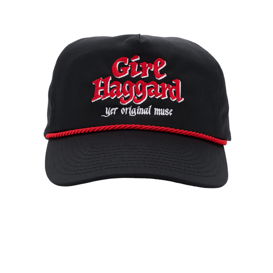 girl haggard hat