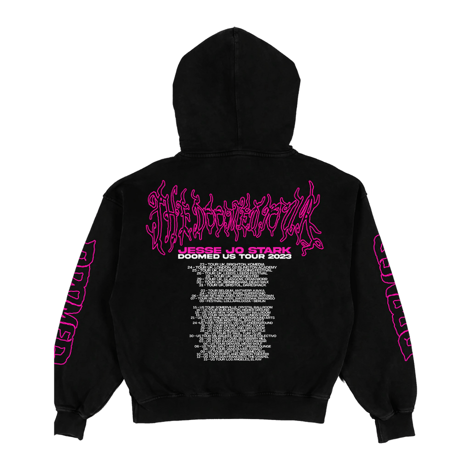 Kapuzenpullover mit Doom-Tour-Print