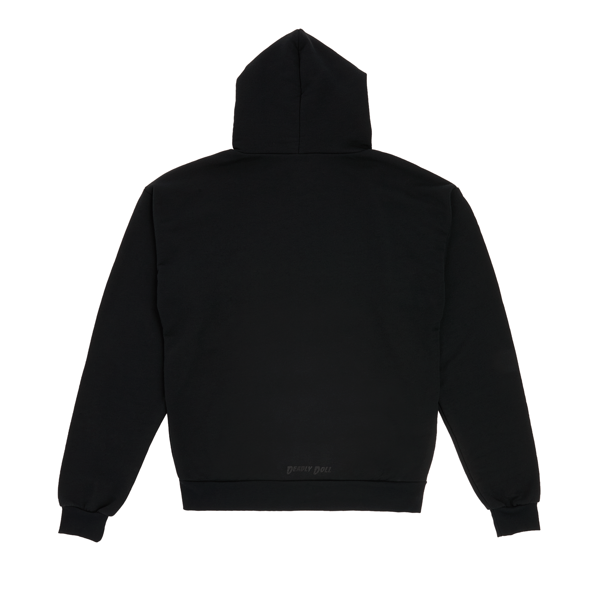 black on black zip-up
