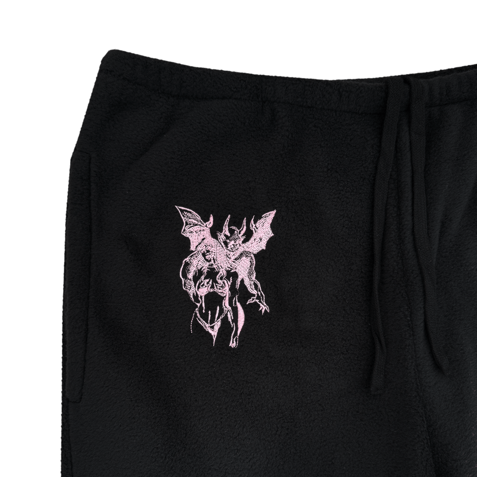 pink garg girl fleece pants