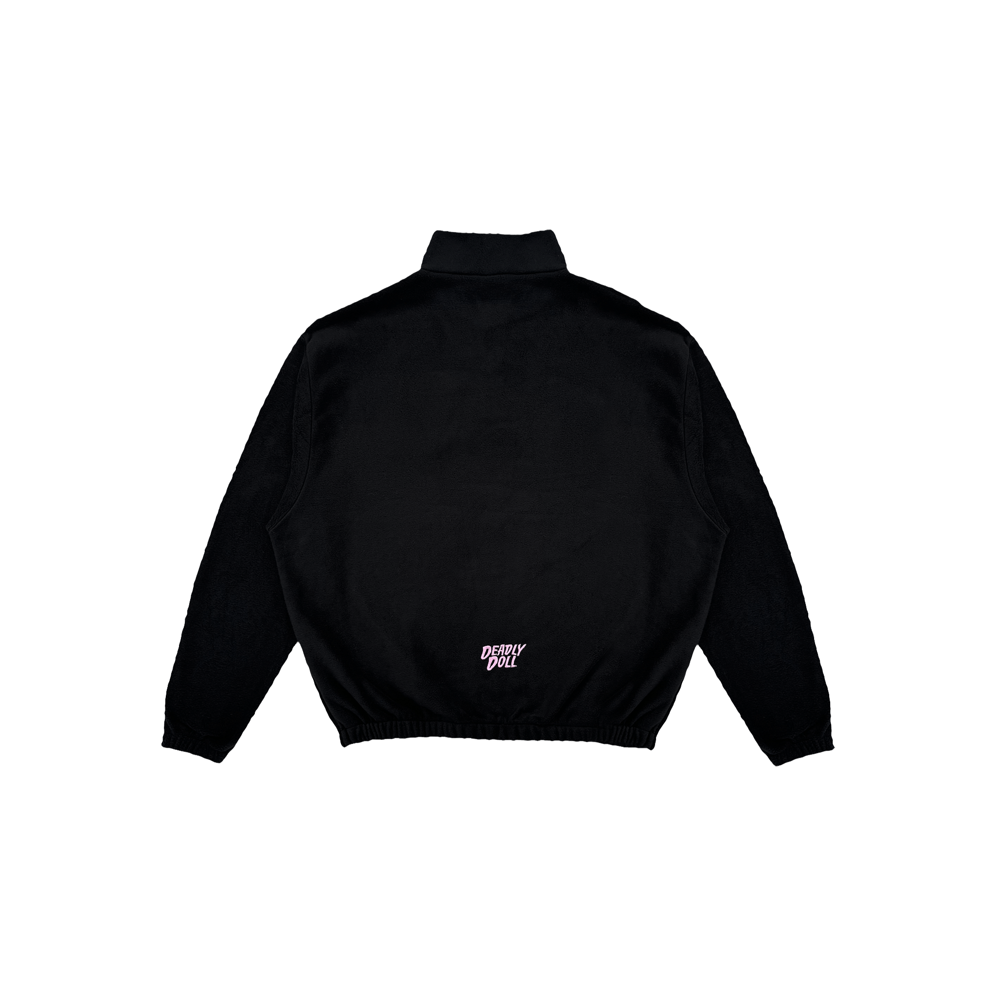 rosa Garg Mädchen Fleece Reißverschluss