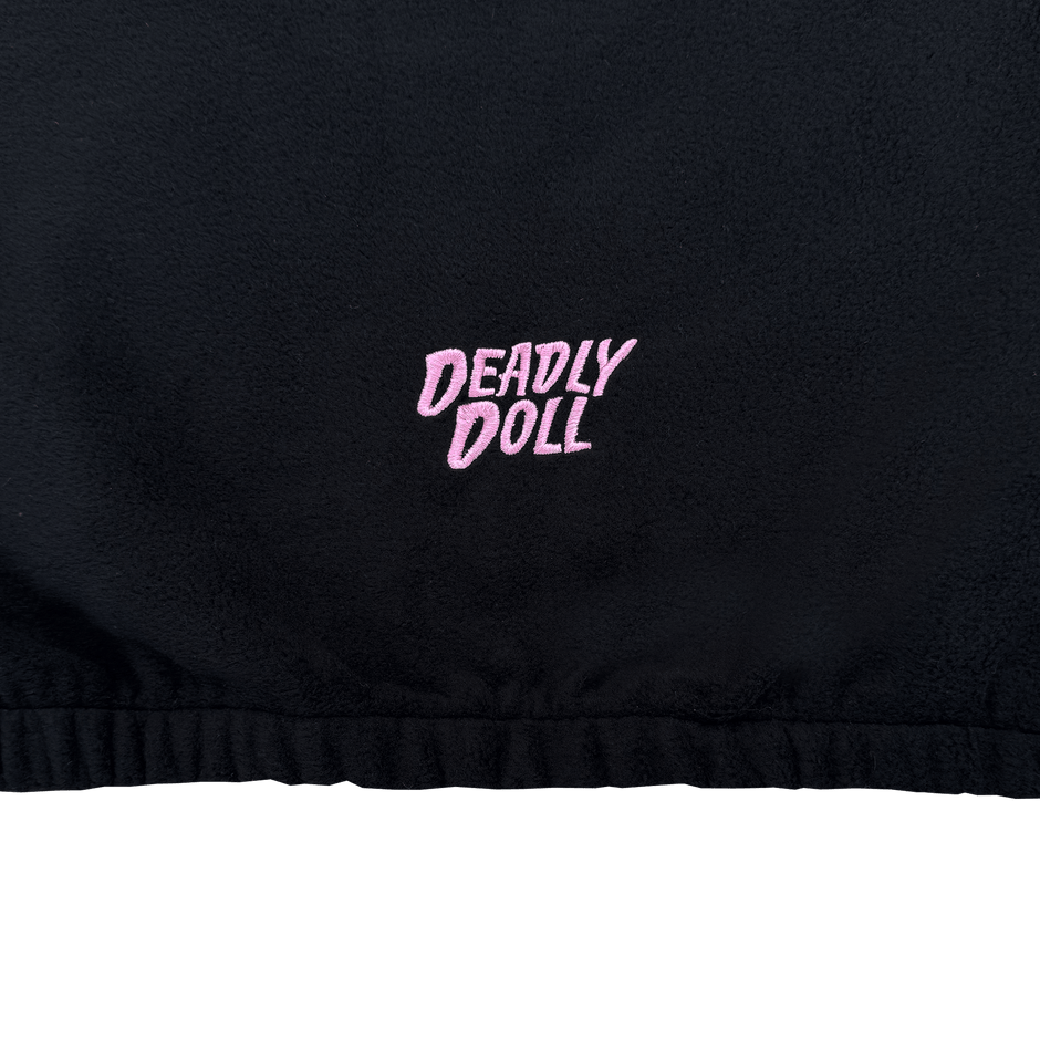pink garg girl fleece zip