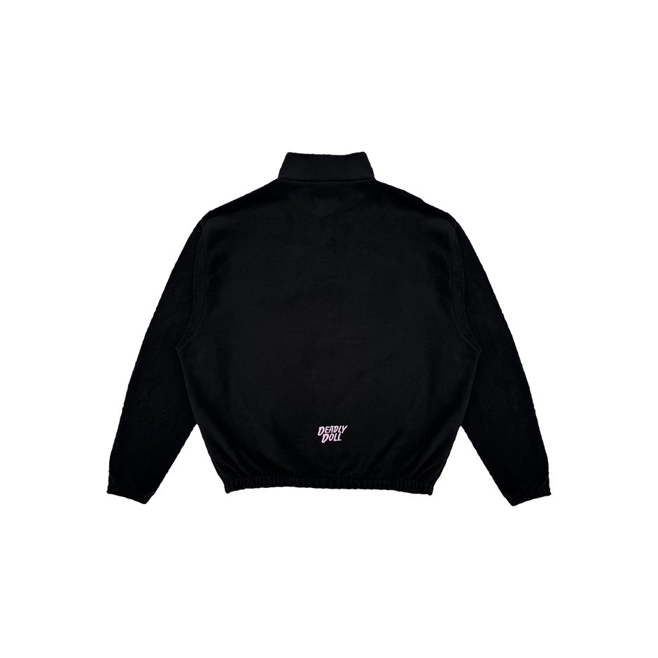 pink garg girl fleece zip