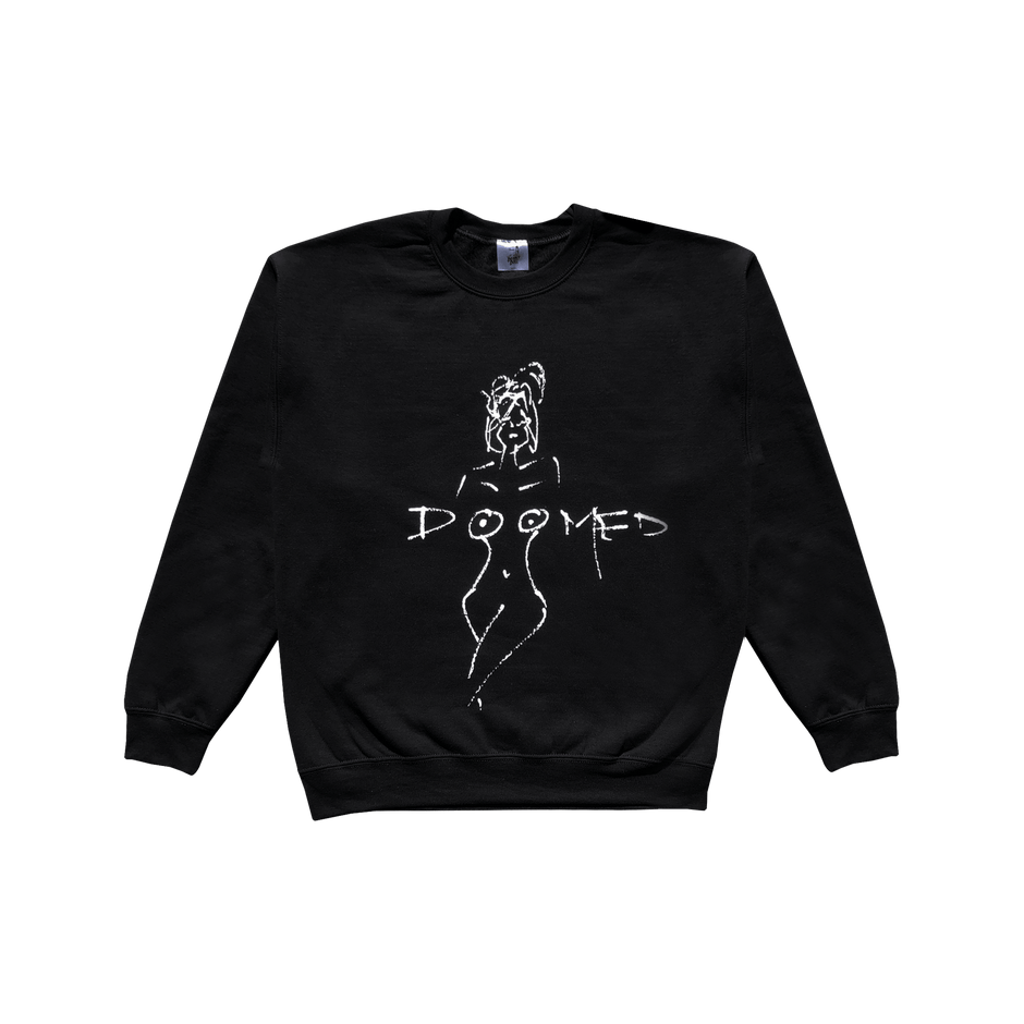 doomed boobs crewneck