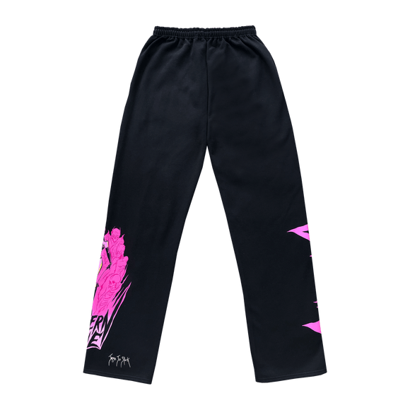 Jogginghose mit modernem Liebesdesign