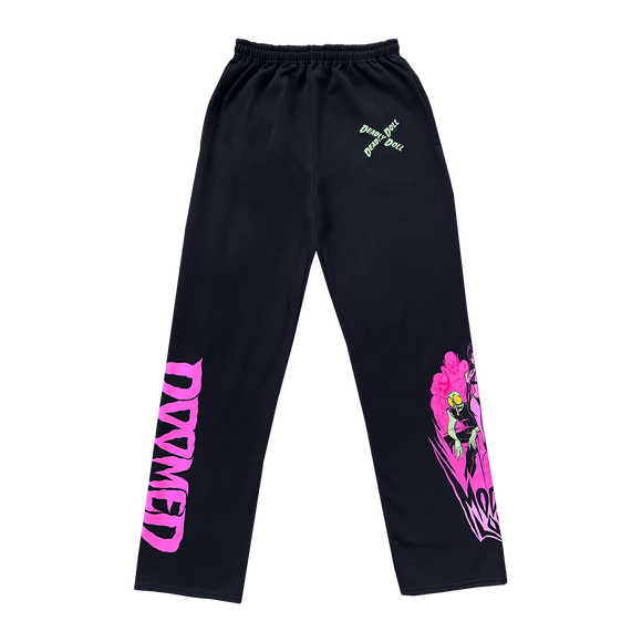 Jogginghose mit modernem Liebesdesign