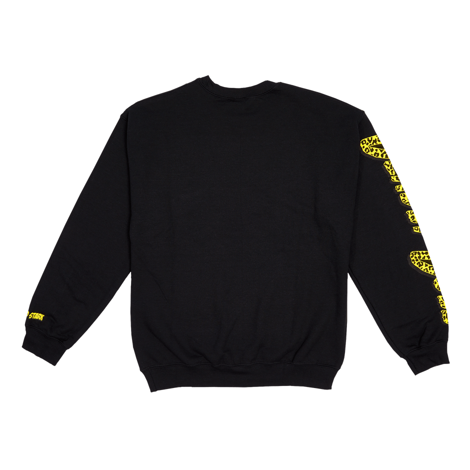 cheetah crewneck