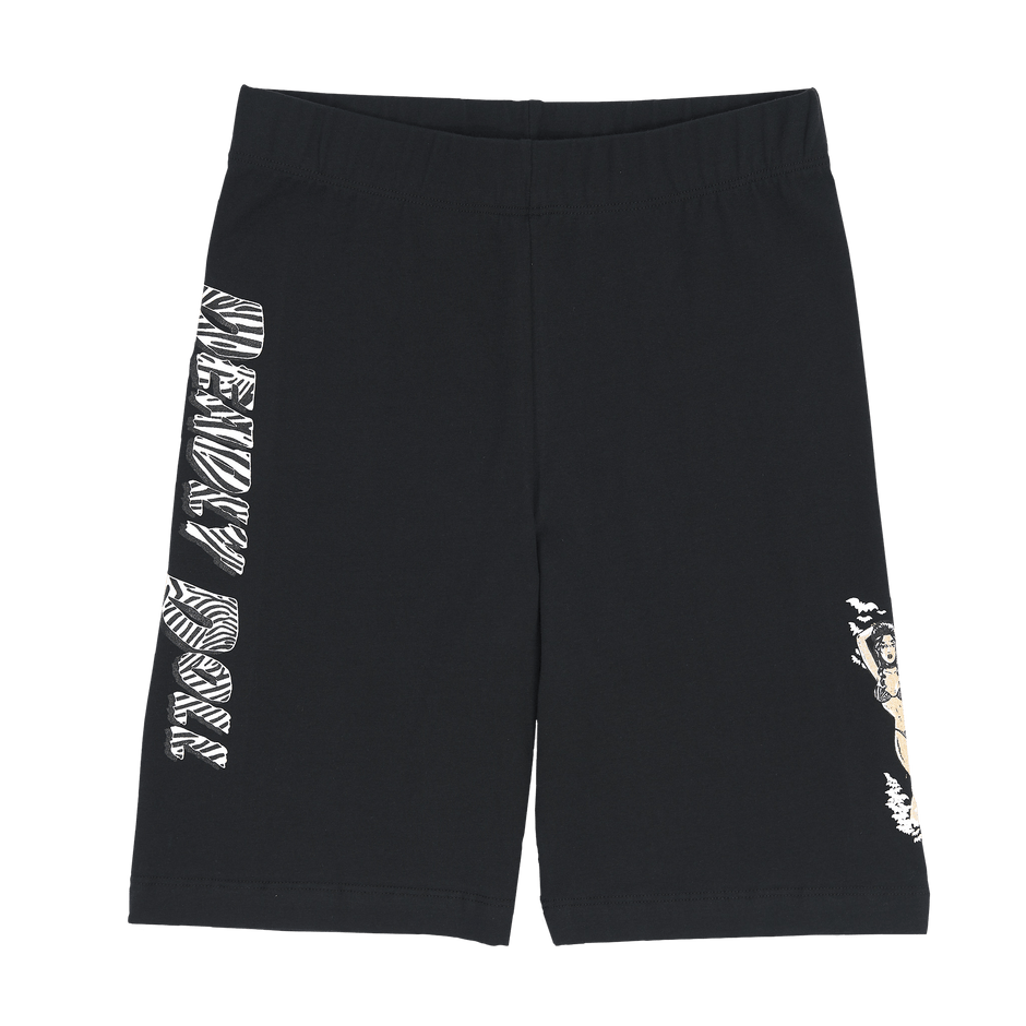 pantalones cortos de motociclista de cebra