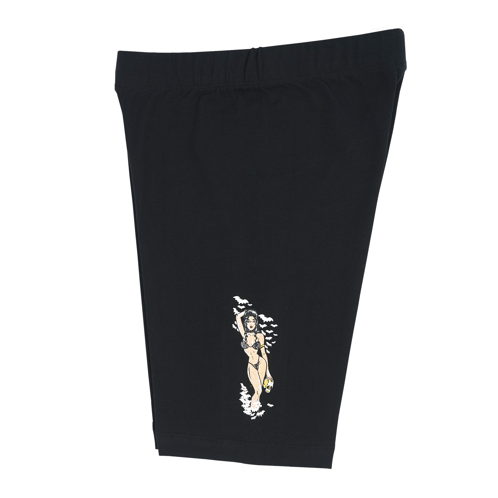 zebra biker shorts