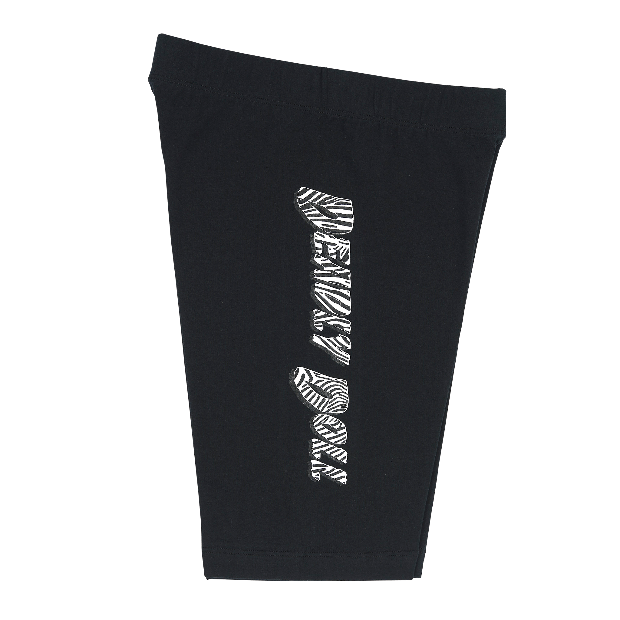 zebra biker shorts
