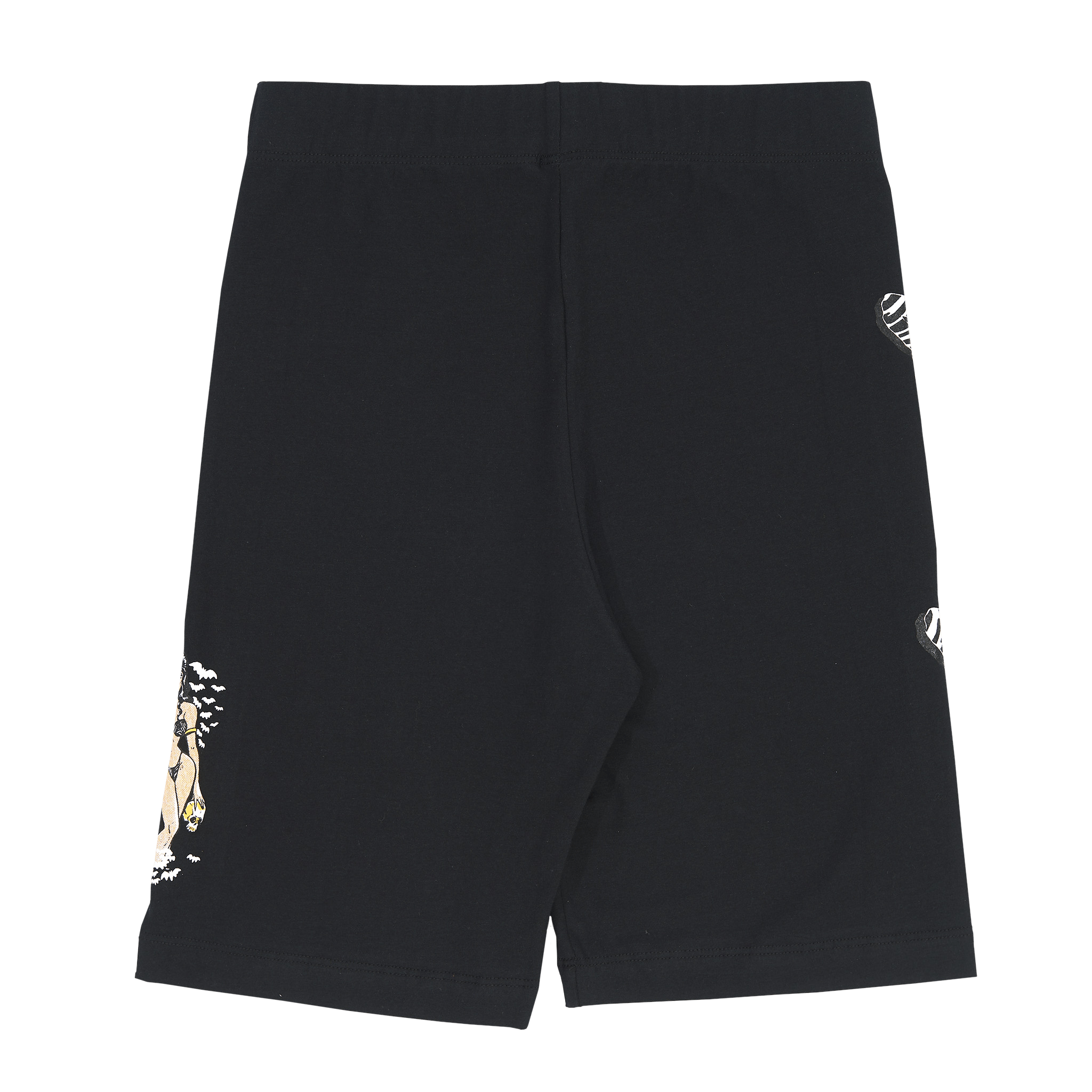 zebra biker shorts
