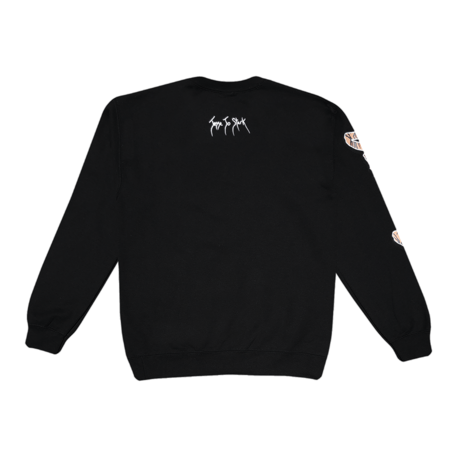 upside down crewneck